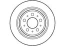 Disctech Brake Disc (Single) - Fits Ford, Volvo - ABD2148 - Rear Axle