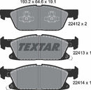 Textar Brake Pad Set - 2241201
