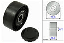 INA Deflection/Guide Pulley - V-Ribbed Belt - Part No - 532046810
