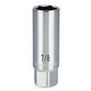 Carlyle Hand Tools 3/8in Drive 7/8in Chrome Spark Plug Socket - CSSP3828