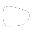 APEC Replacement Stick-On Standard Vehicle Mirror Glass RHS - AMS2624