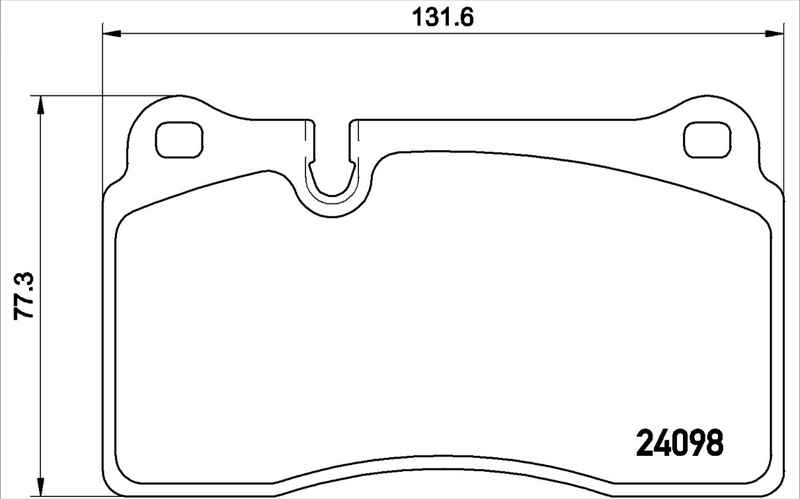Brembo Brake Pad Set - P85110