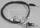 Borg & Beck Brake Cable- RH Rear - BKB3062 fits Mitsubishi Colt disc 04-