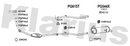 Klarius PG615T - Catalyst Repair Pipe  - Fits Peugeot 206 1.9D