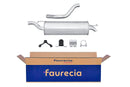 FAURECIA 8LD 366 036-591 Rear Muffler - Easy2Fit® Kit - fits VW TRANSPORTER T4