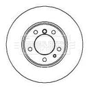Borg & Beck Brake Disc Pair  - BBD4896 fits BMW 530/35i 2/88 730,735i 9/87
