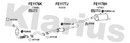 Klarius FE1176K - Front Pipe  - Fits Ford Ecosport 1.0 EcoBoost