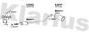 Klarius KA80Q - Box With Centre Pipe  - Fits Kia Picanto 1.2