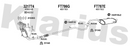 Klarius 321774 - Catalyst Type Approved Withpip  - Fits Fiat Panda 1.1i