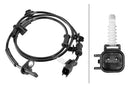HELLA 6PU 358 218-541 Sensor, wheel speed - 2-pin connector