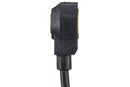 HELLA 6PP 009 409-021 Sensor, exhaust pressure - 3-pin connector - Clipped