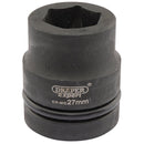Expert HI-TORQ 6 Point Impact Socket, 1" Sq Dr, 27mm