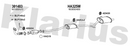 Klarius 301483 - Front Pipe For Cat  - Fits Honda Accord 2.0i
