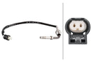 HELLA 6PT 010 376-141 Sensor, exhaust gas temperature - 2-pin connector