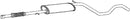 Klarius FT903J - Box With Centre Pipe  - Fits Fiat Fiorino III 1.3JTD