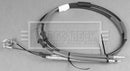 Borg & Beck Handbrake Cable - Rear - BKB2915