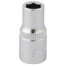 Elora 6MM HEX Socket 1/4"Drive - 11095