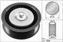 INA Deflection/Guide Pulley - V-Ribbed Belt - Part No - 532080810