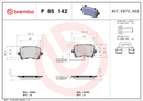 Brembo Brake Pad Set - P85142