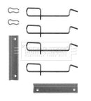 Borg & Beck Fitting Kit -  Pads  - BBK1122 fits Peugeot 309 89-93