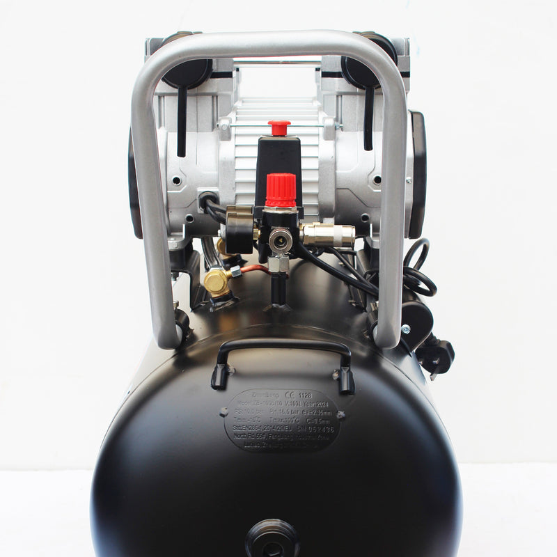 SIP QT AIR DD 3hp 100ltr Quiet Ultra Low Noise Oil-Free Direct Drive Compressor