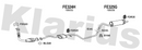 Klarius FE324H - Box With Centre Pipe  - Fits Ford Escort 1.8D
