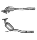 BM Cats Petrol Catalytic Converter - BM90285 with Fitting Kit - FK90285 fits Ford