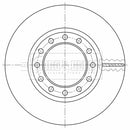 Borg & Beck Brake Disc - BBD32794