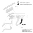 Borg & Beck Turbo Hose  - BTH1555