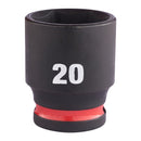 Milwaukee Hex socket ShW 3/8 STD 20mm-1pc - 4932480277