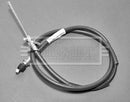 Borg & Beck Brake Cable- LH Rear - BKB1744 fits Isuzu Trooper 3.1 SWB 92-
