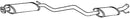 Klarius AR232K - Box With Centre Pipe  - Fits Alfa Romeo 147 1.6i