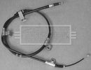 Borg & Beck Brake Cable - BKB3589 fits Hyundai i800 +ABS 08-
