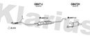 Klarius GM471J - Box With Centre Pipe  - Fits Opel Meriva 1.8i