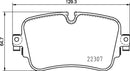 Mintex Brake Pad Set fits -Audi VW MDB3891 (also fits other vehicles)