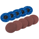 Draper ALU-Oxide Disc 75mm 240g(10pk) - 75619
