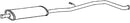 Klarius PG733V - Box With Centre Pipe  - Fits Peugeot 206 CC 2.0i