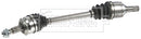 Borg & Beck Driveshaft - LH - BDS1729