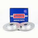 Borg & Beck Brake Disc (Pair)  - BBD5652