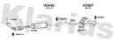 Klarius VO410C - Box With Centre Pipe  - Fits Volvo V70 2.4