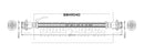 Borg & Beck Brake Hose - BBH9040