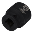 Draper 20mm Impact Socket 3/8DR - 20168