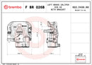 Brembo F BR 026B LCV brake calipers for commercial vehicles - FBR026B