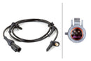 HELLA 6PU 230 040-601 Sensor, wheel speed - 2-pin connector - Front Axle