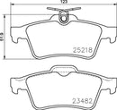 Mintex Brake Pad Set fits -Peugeot MDB3148 (also fits other vehicles)