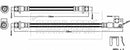 Borg & Beck Brake Hose  - BBH8200 fits Honda Civic IX 02/12-