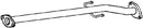 Klarius CL323H - Centre Pipe  - Fits Mitsubishi L200 2.4 DI-D