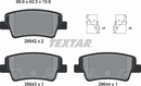 HYUNDAI, Brake Pad Set - Textar 2147601