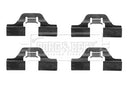 Borg & Beck Fitting Kit -  Pads  - BBK1203 fits Audi,Fiat,Ford,Peugeot