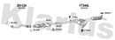 Klarius 301124 - Front Pipe For Cat  - Fits Fiat Brava 1.9TD